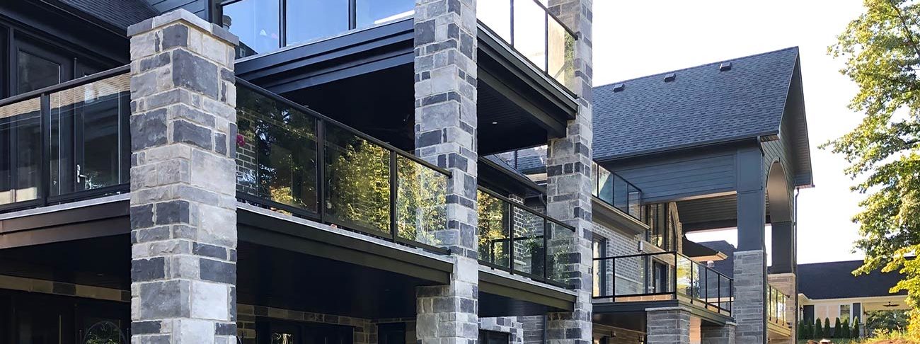 Railcraft glass railings