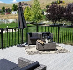 Duradek Legacy Driftwood vinyl decking